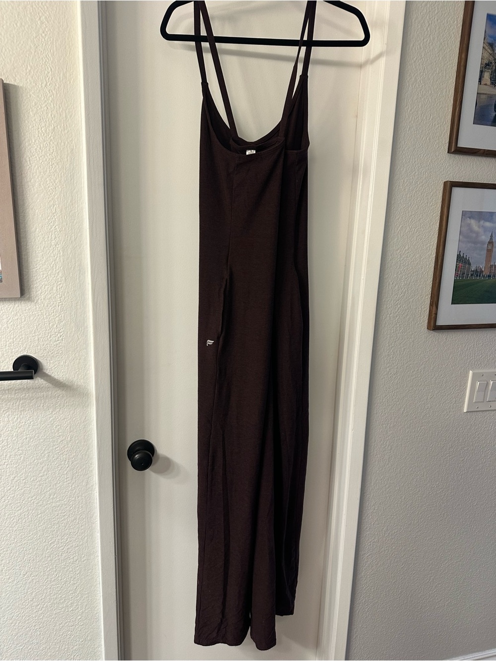 Fabletics Wide-Leg Jumpsuit Maroon
